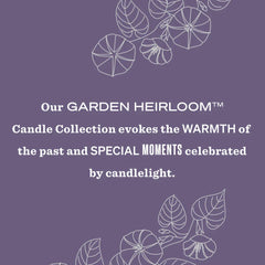 Moonflower Garden Heirloom Candle