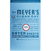 Rain Water Dryer Sheets