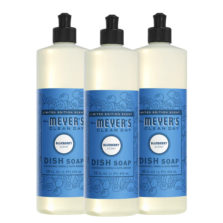 Blueberry Dish Soap 3-count Bundle