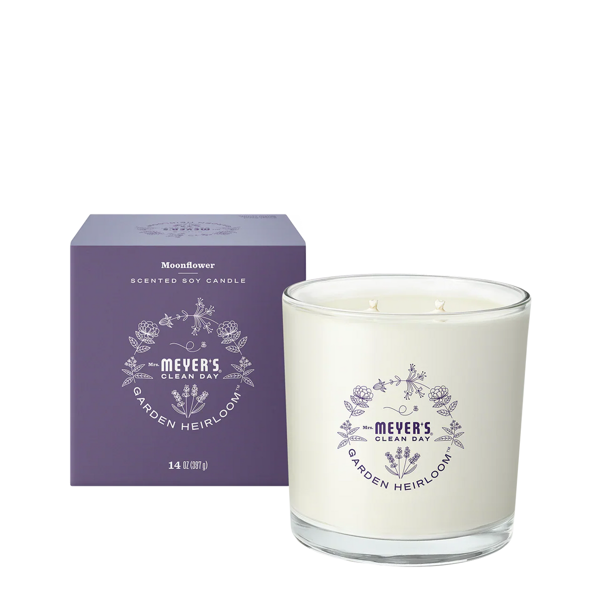 Moonflower Garden Heirloom Candle
