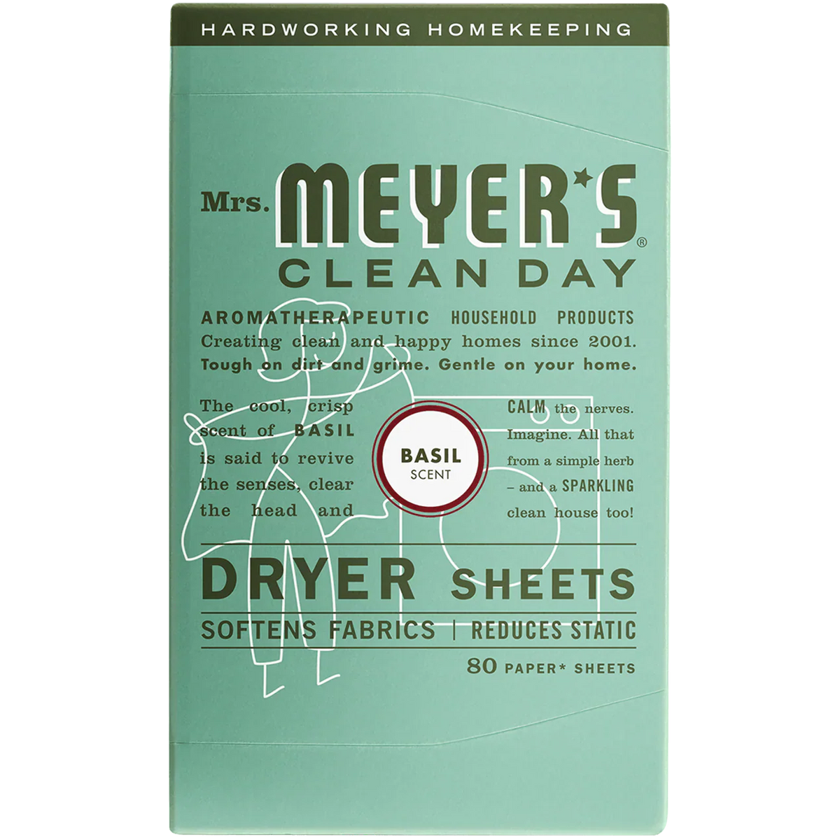 Basil Dryer Sheets